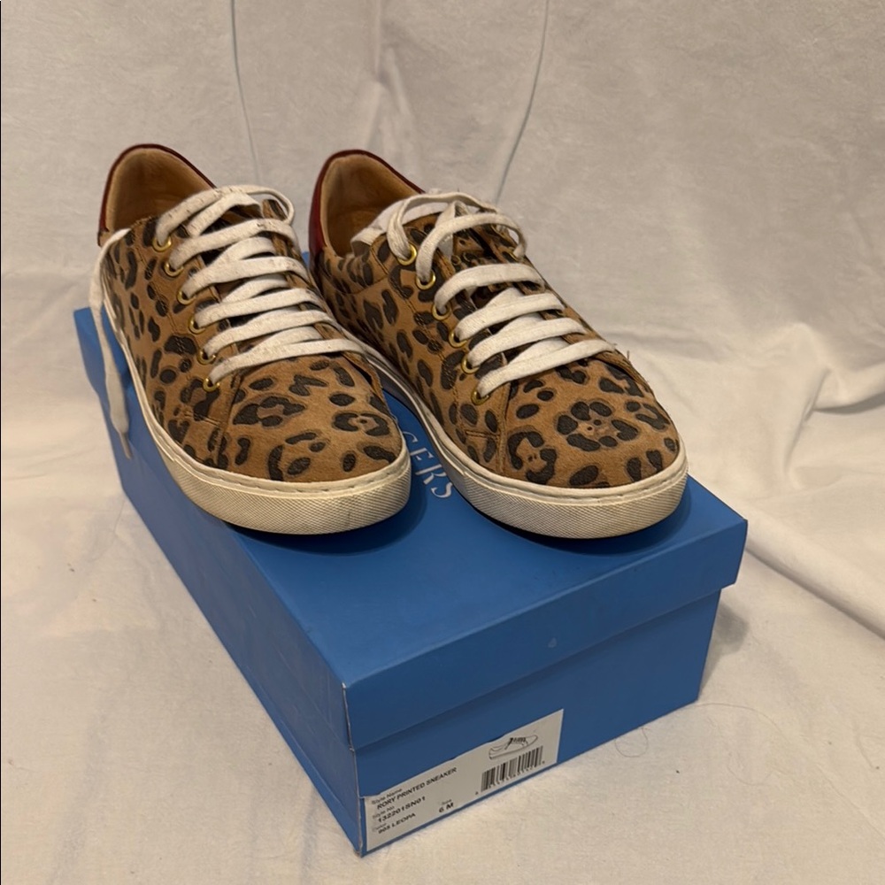 Jack Rogers Leopard Print Women's Sneakers